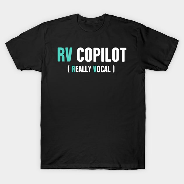 Funny RV Camper Design T-Shirt by MeatMan